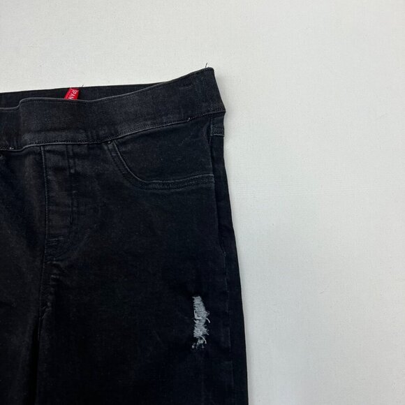 SPANX by Sara Blakely Womens Pull On Skinny Jeans Faded Black Size Small - Picture 3 of 9